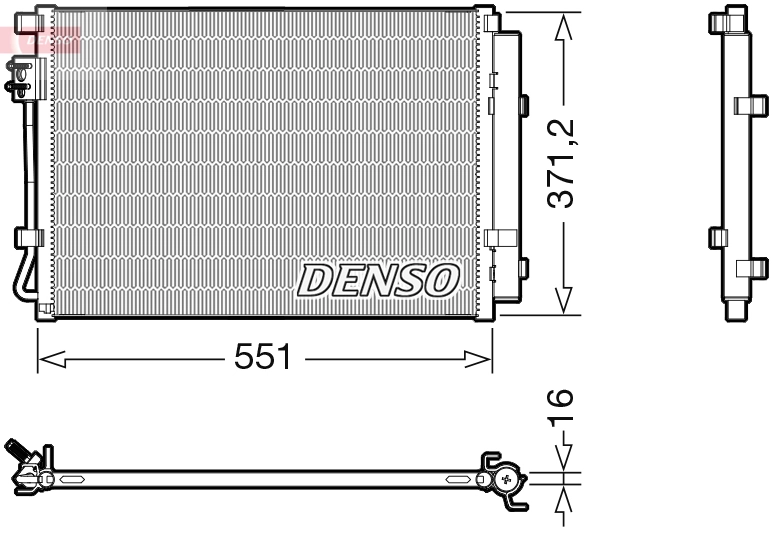 Condenser, air conditioning
