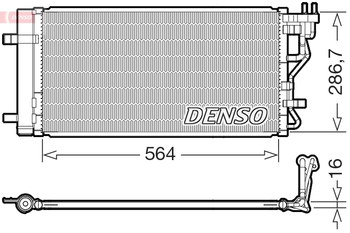 Condenser, air conditioning