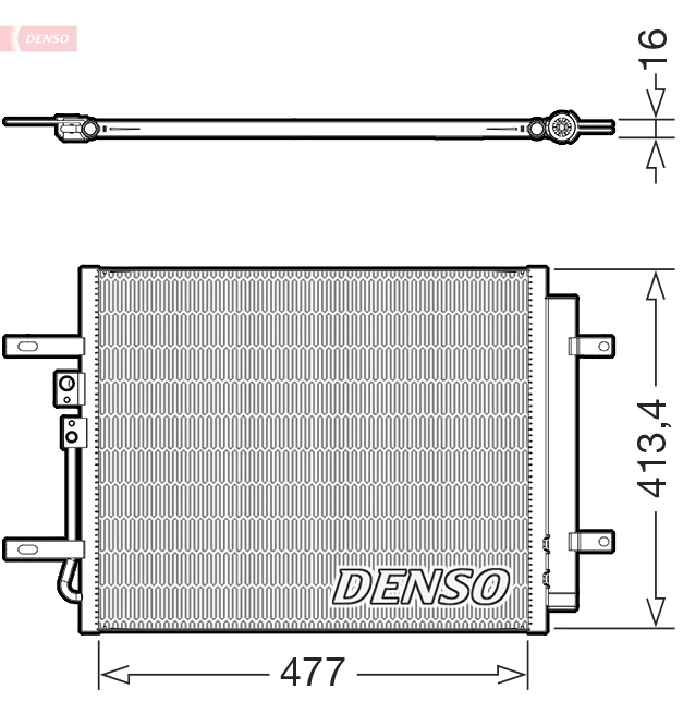 Condenser, air conditioning