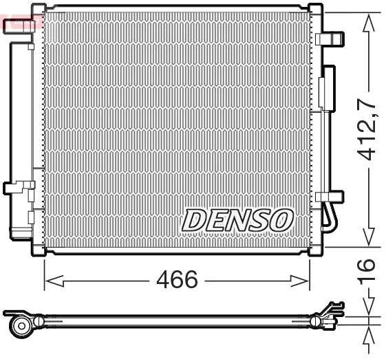 Condenser, air conditioning