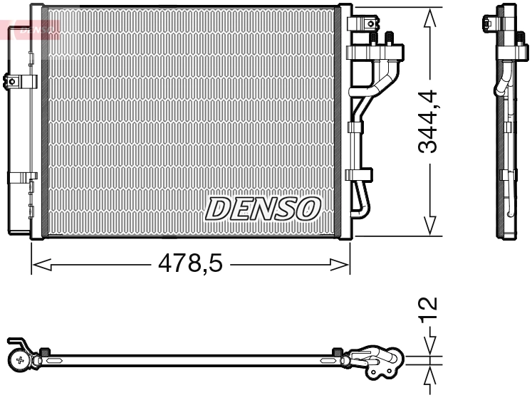 Condenser, air conditioning