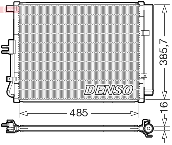 Condenser, air conditioning
