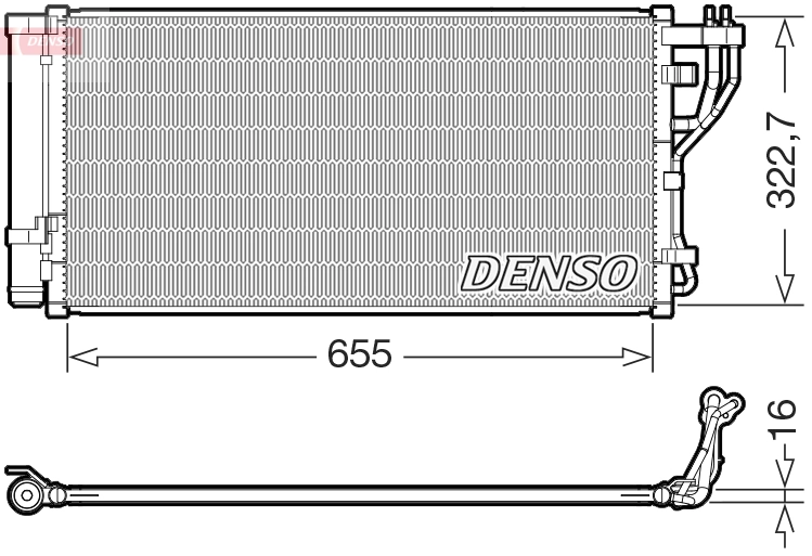 Condenser, air conditioning