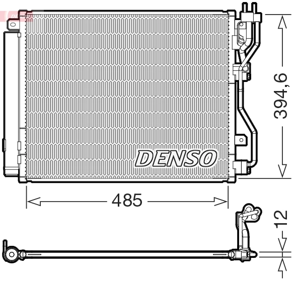 Condenser, air conditioning
