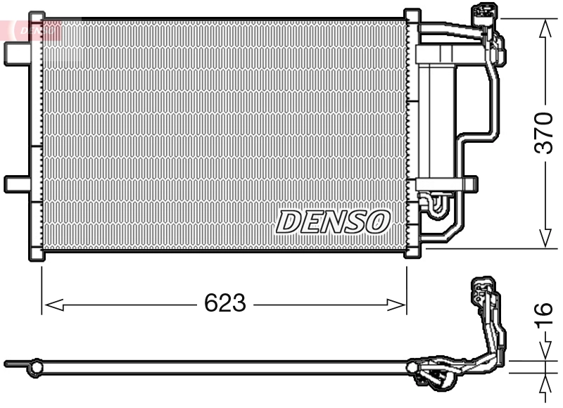 Condenser, air conditioning