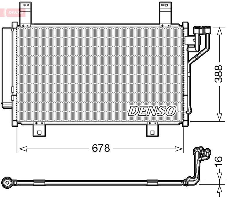 Condenser, air conditioning