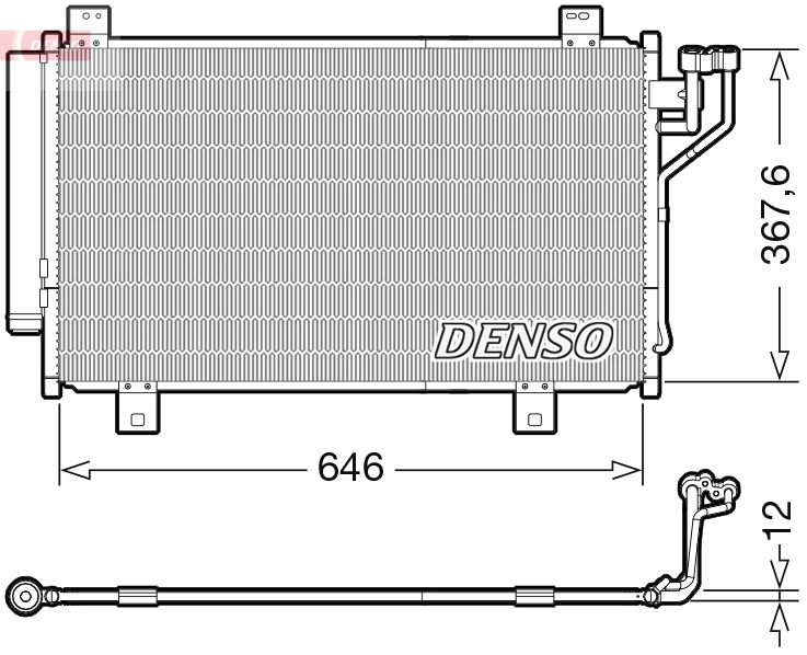 Condenser, air conditioning