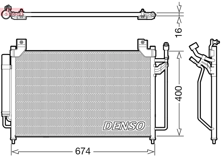 Condenser, air conditioning