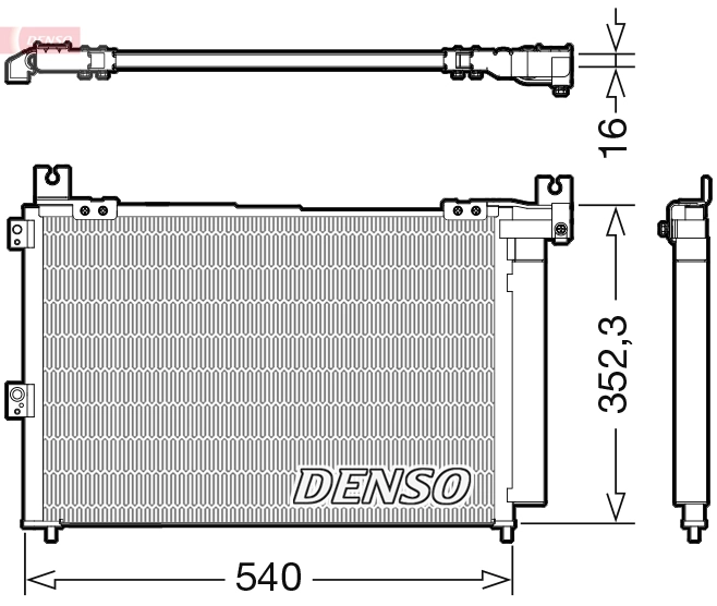 Condenser, air conditioning
