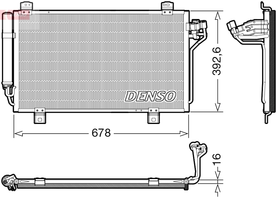 Condenser, air conditioning