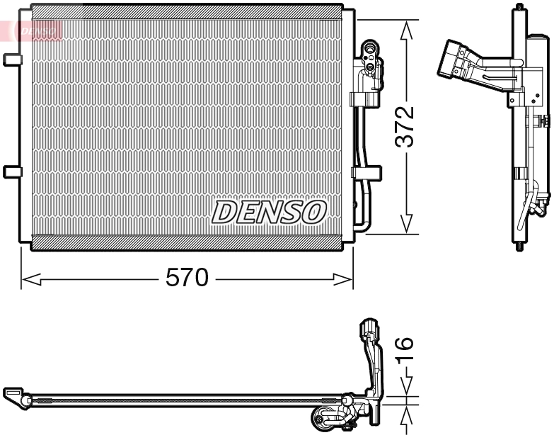 Condenser, air conditioning