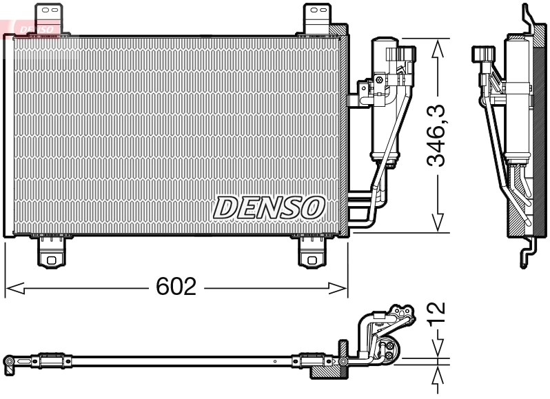 Condenser, air conditioning