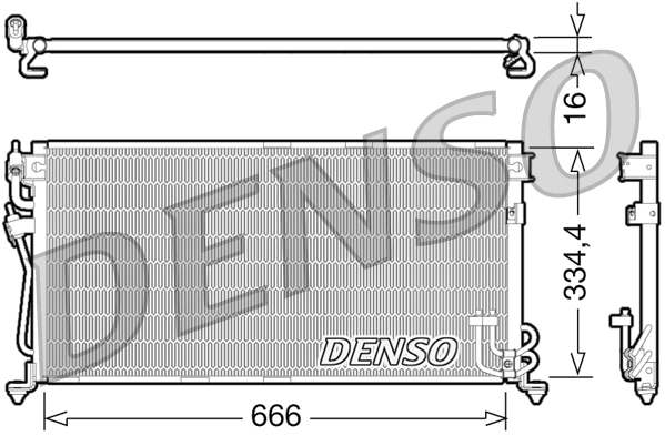 Condenser, air conditioning