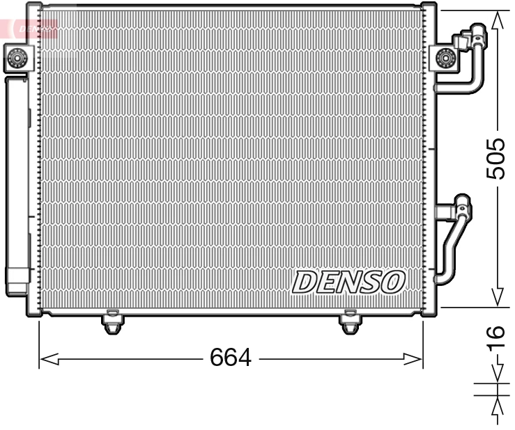 Condenser, air conditioning