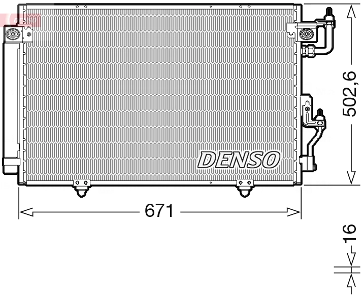 Condenser, air conditioning