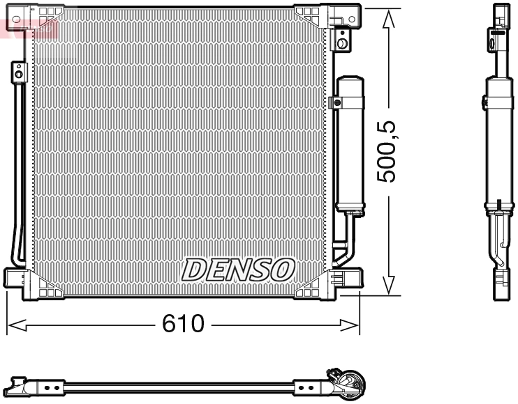 Condenser, air conditioning