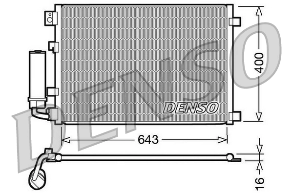 Condenser, air conditioning