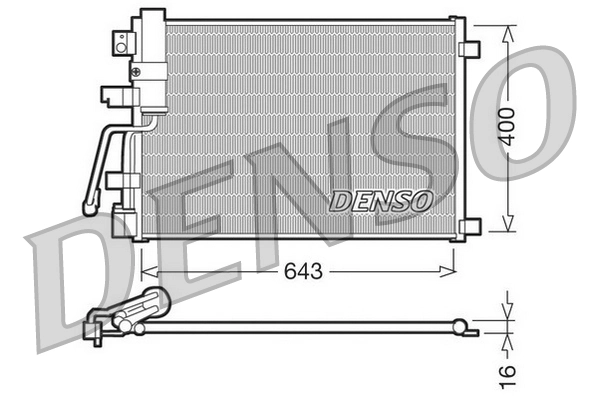 Condenser, air conditioning