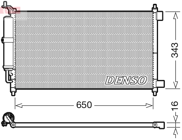 Condenser, air conditioning