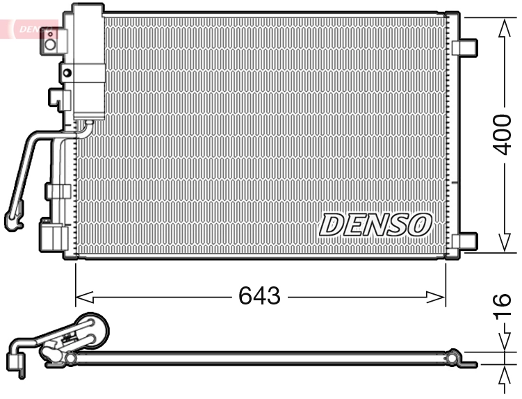 Condenser, air conditioning