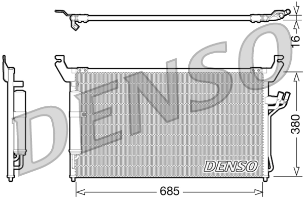 Condenser, air conditioning