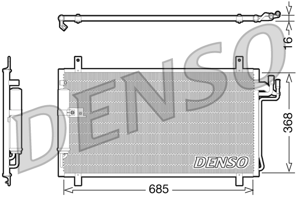 Condenser, air conditioning