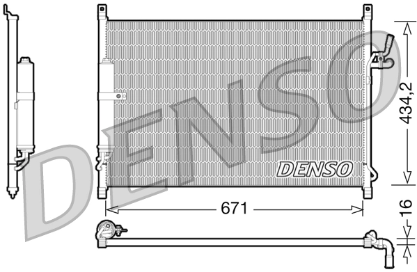 Condenser, air conditioning