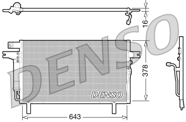 Condenser, air conditioning