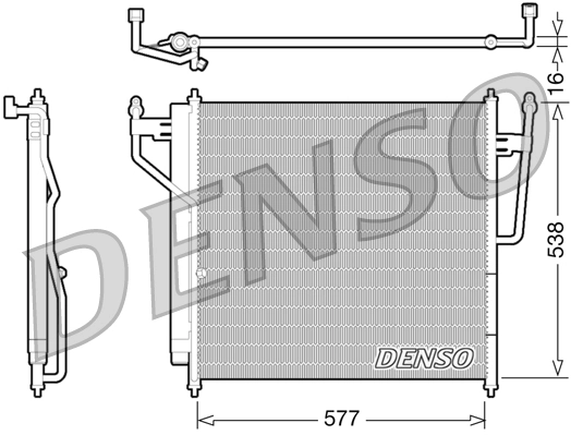 Condenser, air conditioning