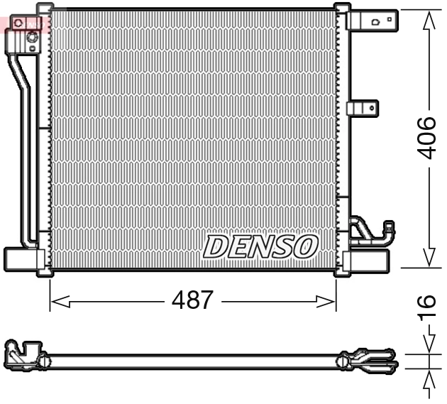 Condenser, air conditioning