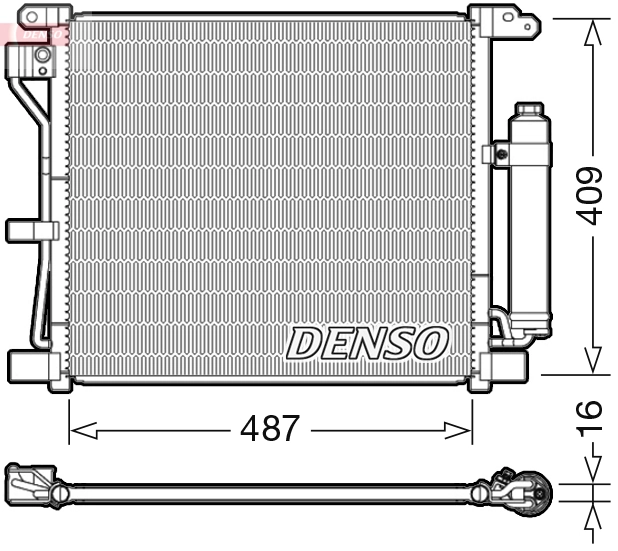 Condenser, air conditioning