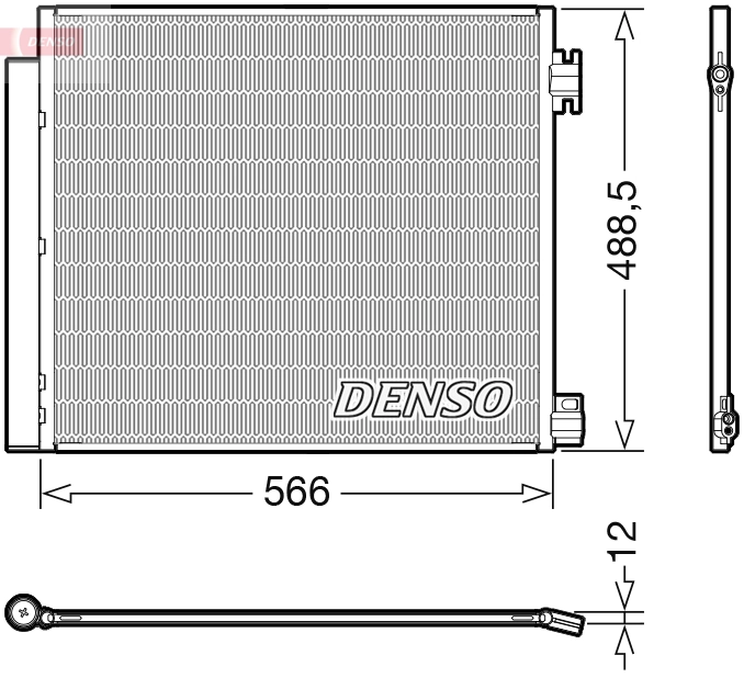 Condenser, air conditioning