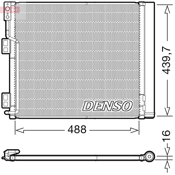 Condenser, air conditioning