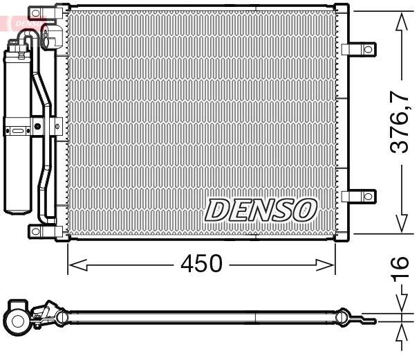Condenser, air conditioning