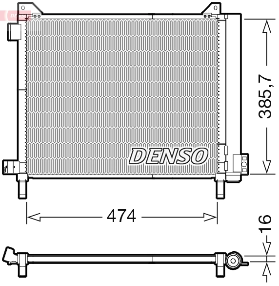Condenser, air conditioning