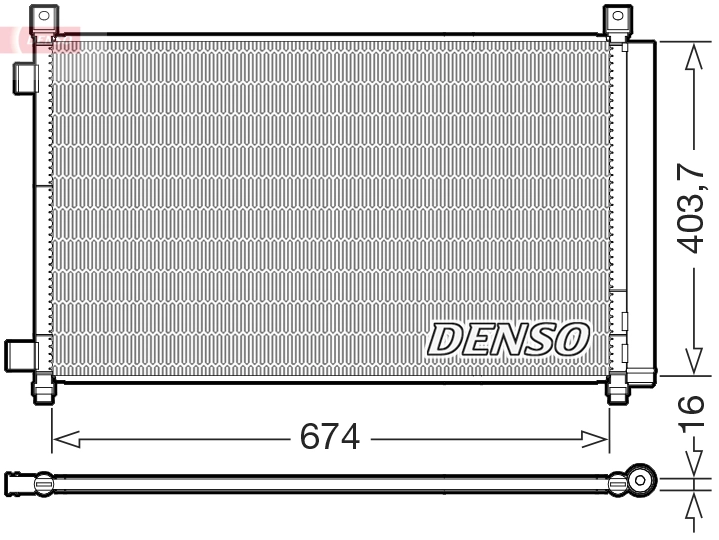 Condenser, air conditioning