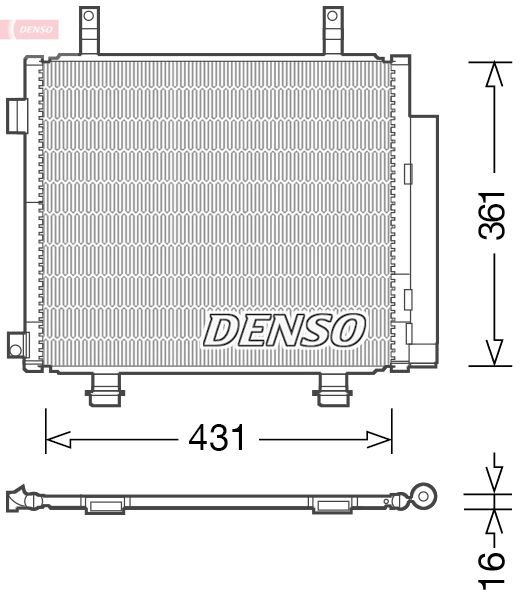 Condenser, air conditioning
