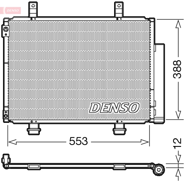 Condenser, air conditioning