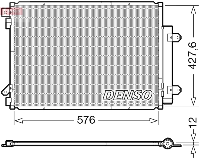 Condenser, air conditioning