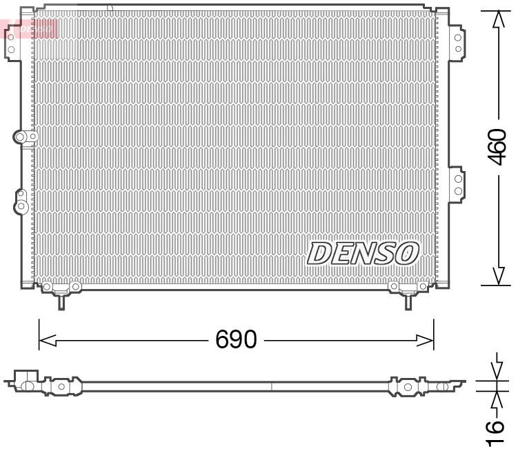 Condenser, air conditioning
