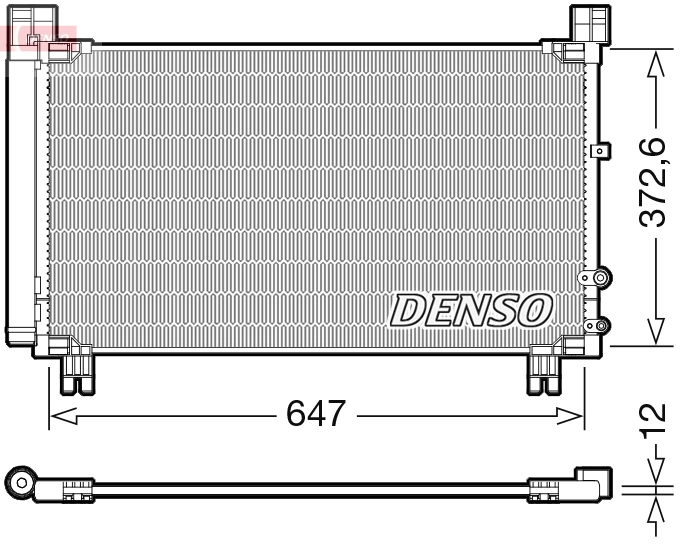 Condenser, air conditioning