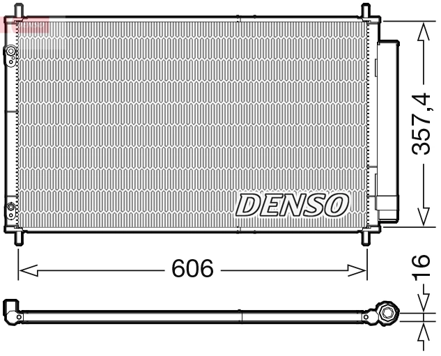 Condenser, air conditioning