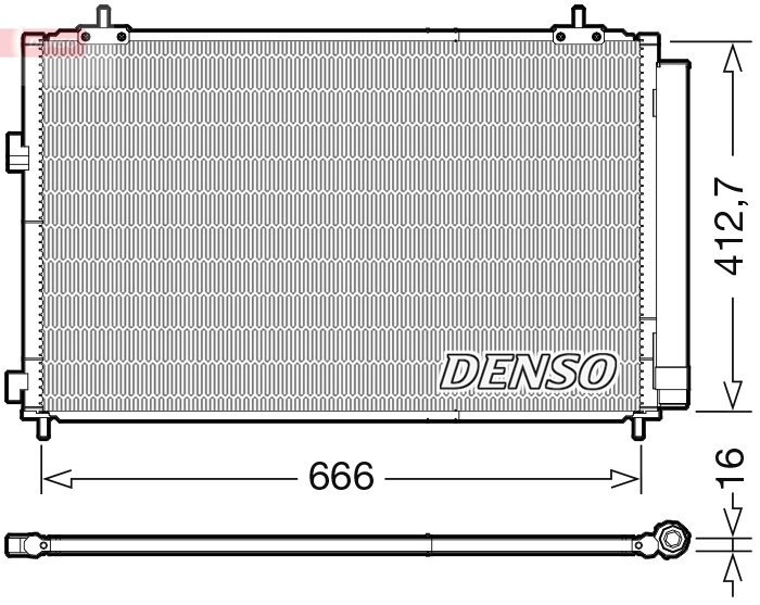 Condenser, air conditioning
