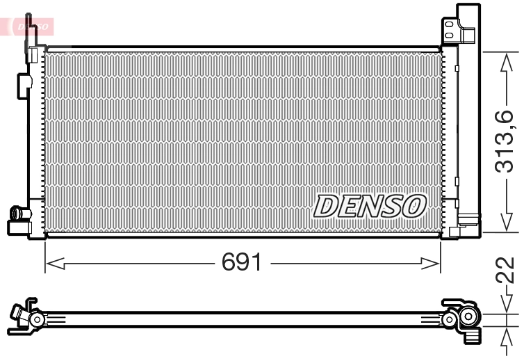 Condenser, air conditioning