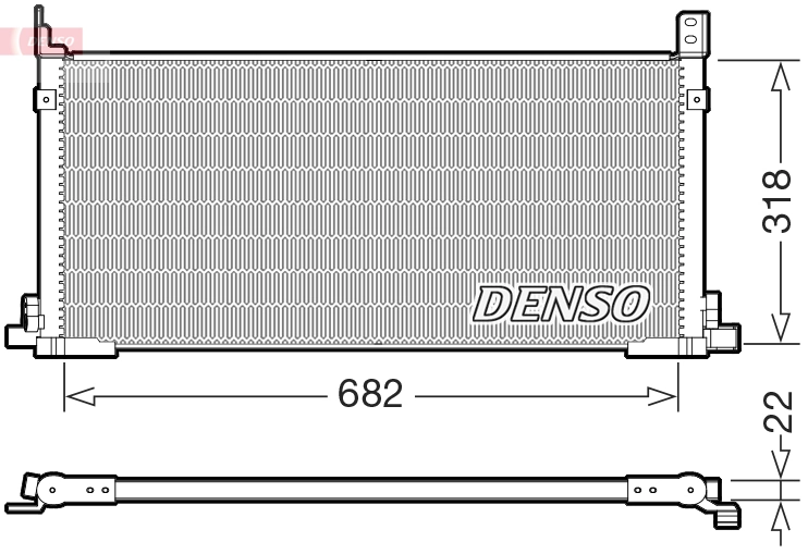 Condenser, air conditioning