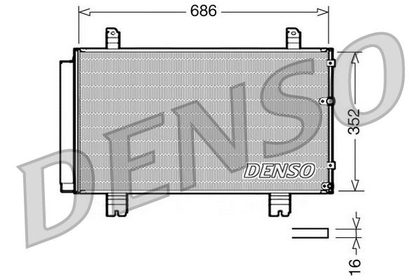 Condenser, air conditioning