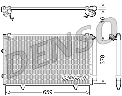 Condenser, air conditioning