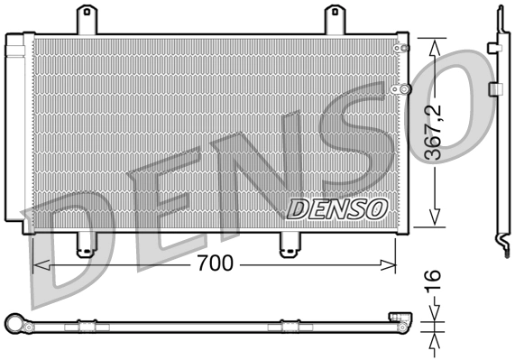 Condenser, air conditioning