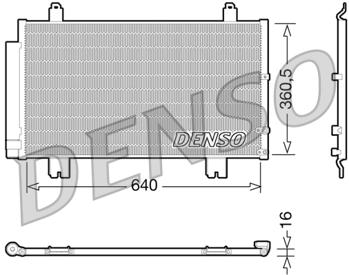 Condenser, air conditioning