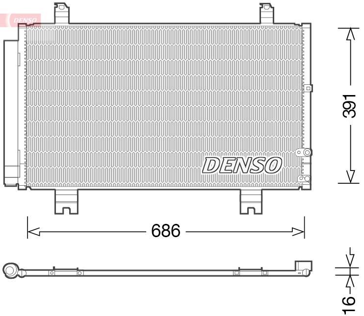 Condenser, air conditioning